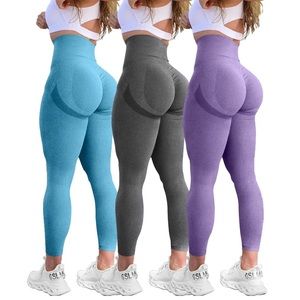 Seamless workout leggings available in multiple colors and sizes. Brand new
